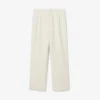 Runway Regular Fit getailleerde wollen broek