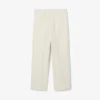 Runway Regular Fit getailleerde wollen broek