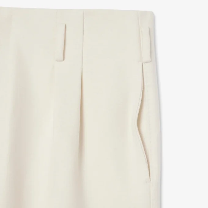 Runway Regular Fit getailleerde wollen broek