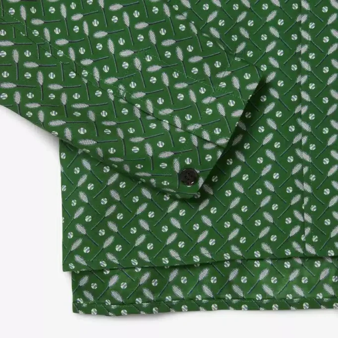 Runway Regular Fit satijnen overhemd met print Runway Regular Fit satijnen overhemd met print