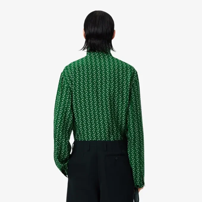 Runway Regular Fit satijnen overhemd met print Runway Regular Fit satijnen overhemd met print