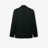 Runway satijnen blazer met sjaalkraag