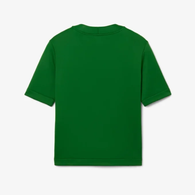 Runway satijnen T-shirt met print