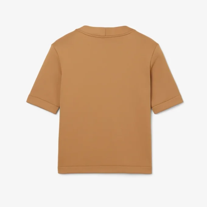 Runway satijnen T-shirt met print