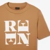 Runway satijnen T-shirt met print