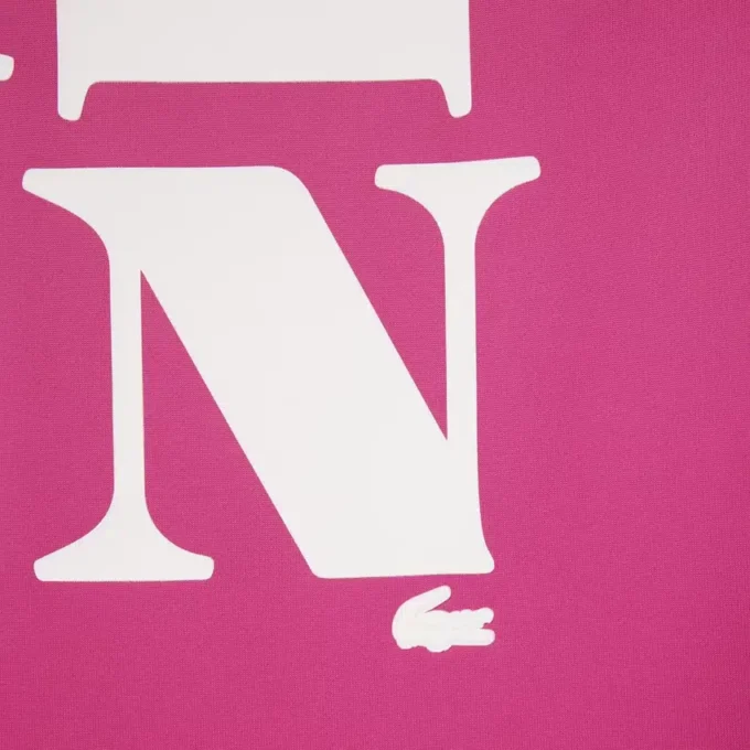 Runway satijnen T-shirt met print