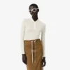 Runway slim fit poloshirt met lange zijden mouwen
