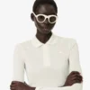 Runway slim fit poloshirt met lange zijden mouwen