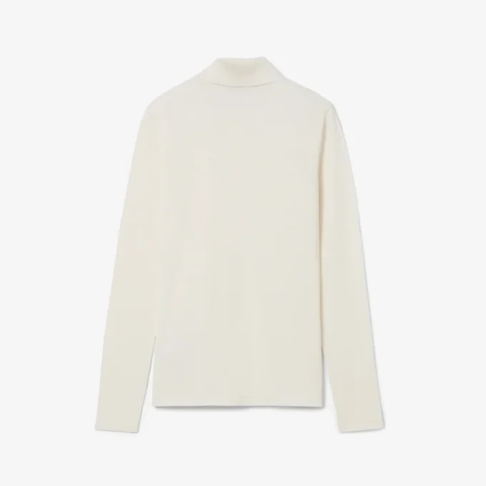 Runway slim fit poloshirt met lange zijden mouwen