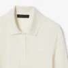 Runway slim fit poloshirt met lange zijden mouwen