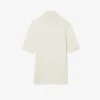 Runway slim fit zijden mini-piqué poloshirt