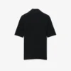 Runway slim fit zijden mini-piqué poloshirt