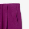 Runway Slub-wollen broek met wijde pasvorm