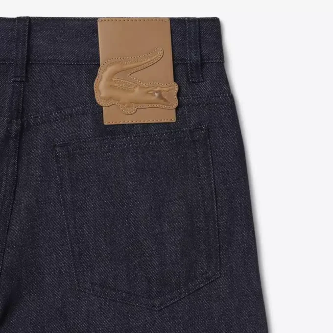 Runway straight fit denim jeans