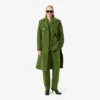 Runway Straight Fit op maat gemaakte broek van slubwol
