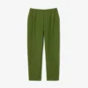 Runway Straight Fit op maat gemaakte broek van slubwol