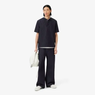Runway straight leg denim jeans