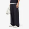 Runway straight leg denim jeans