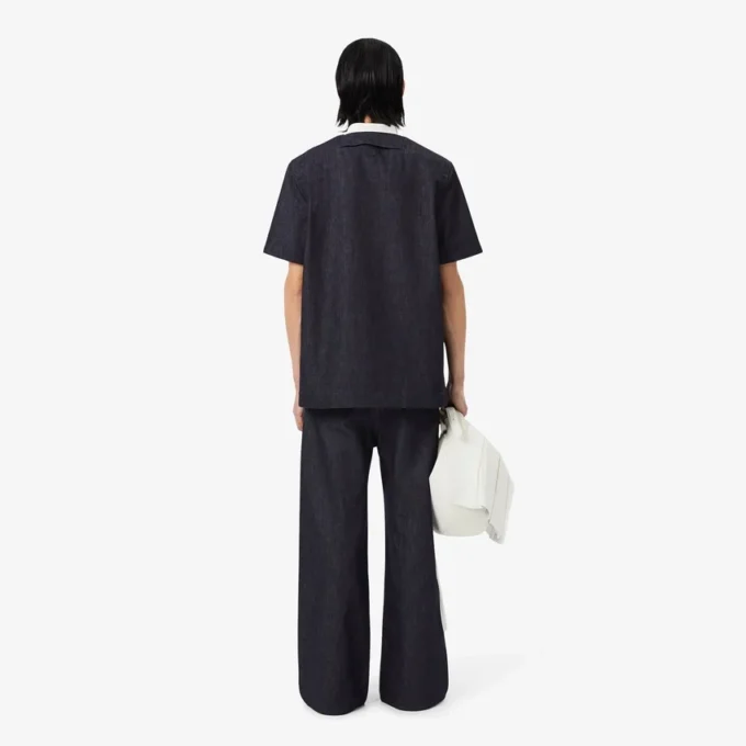 Runway straight leg denim jeans