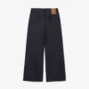 Runway straight leg denim jeans