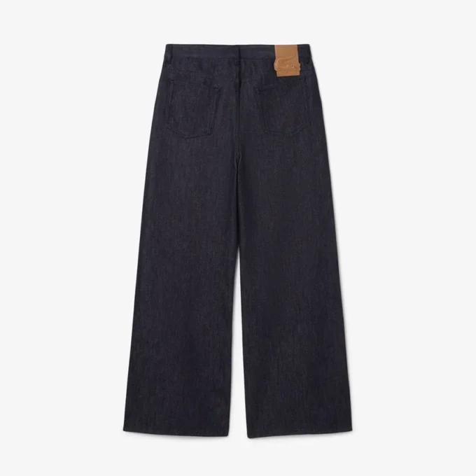 Runway straight leg denim jeans