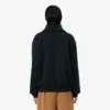 Runway-sweatshirt met hoge kraag, ritssluiting en badge-accent