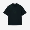 Runway T-shirt met geborduurde krokodil