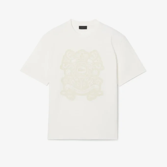 Runway T-shirt met schildprint