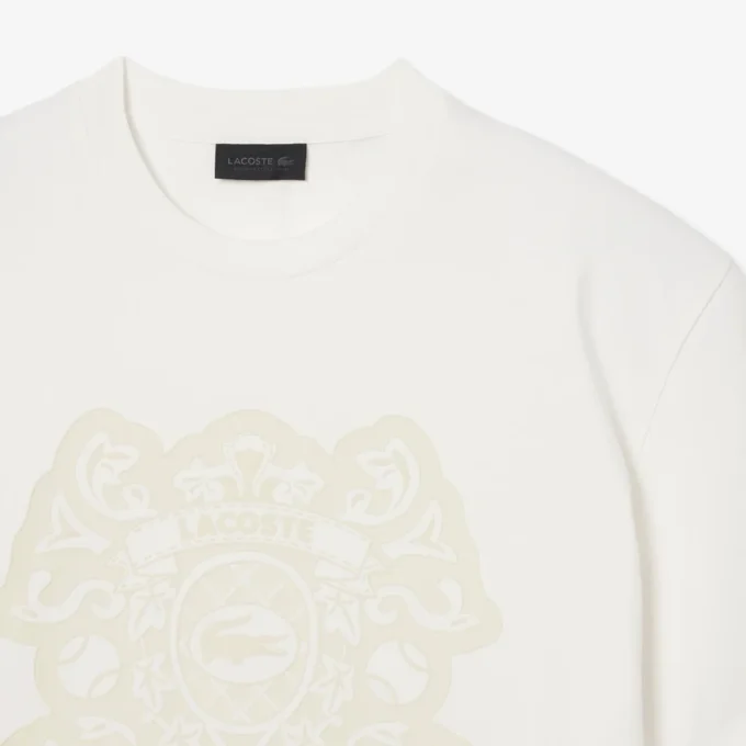 Runway T-shirt met schildprint