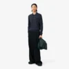 Runway-trui met polokraag van merinowol