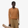 Runway-trui met polokraag van wolmix