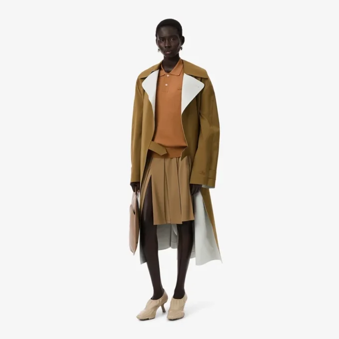 Runway-trui met polokraag van wolmix