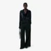 Runway-velourstrui met polokraag