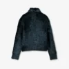Runway-velourstrui met polokraag