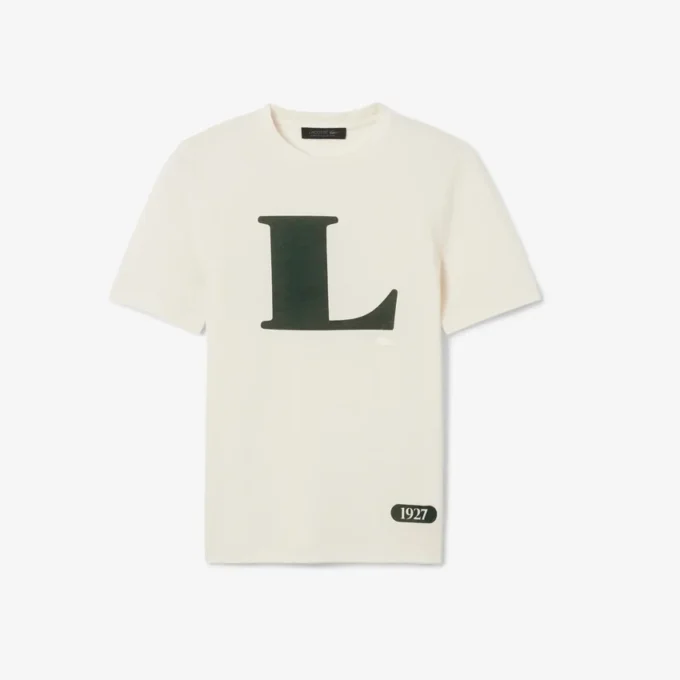 Runway zijden T-shirt met print
