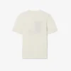 Runway zijden T-shirt met print