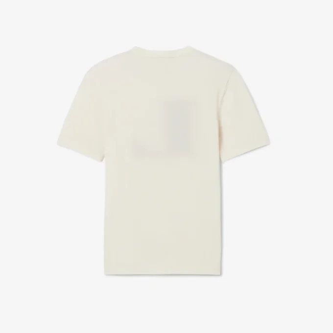 Runway zijden T-shirt met print