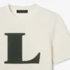 Runway zijden T-shirt met print