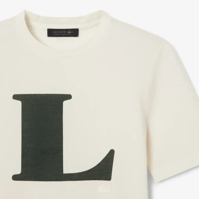 Runway zijden T-shirt met print