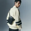 Satchel met monogram