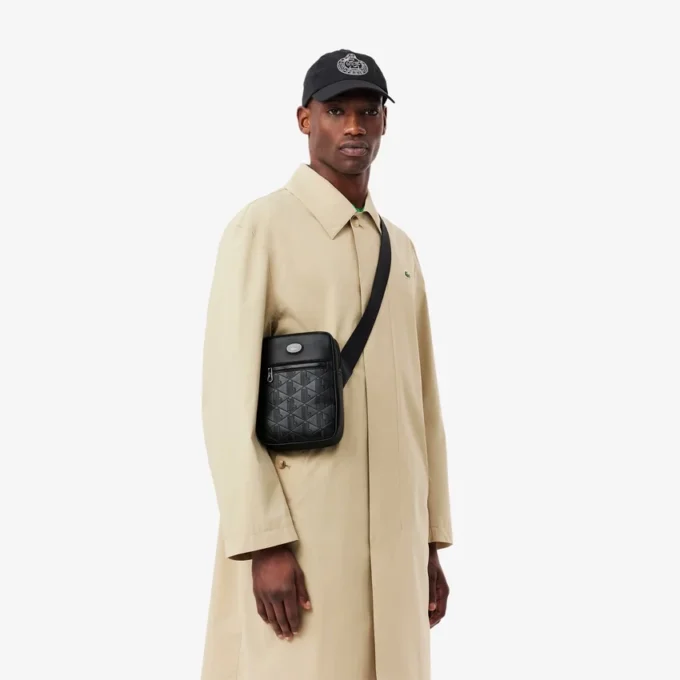 Satchel met monogram