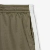 Satijnen jersey short met pointelle strepen voor dames