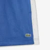 Satijnen jersey short met pointelle strepen voor dames