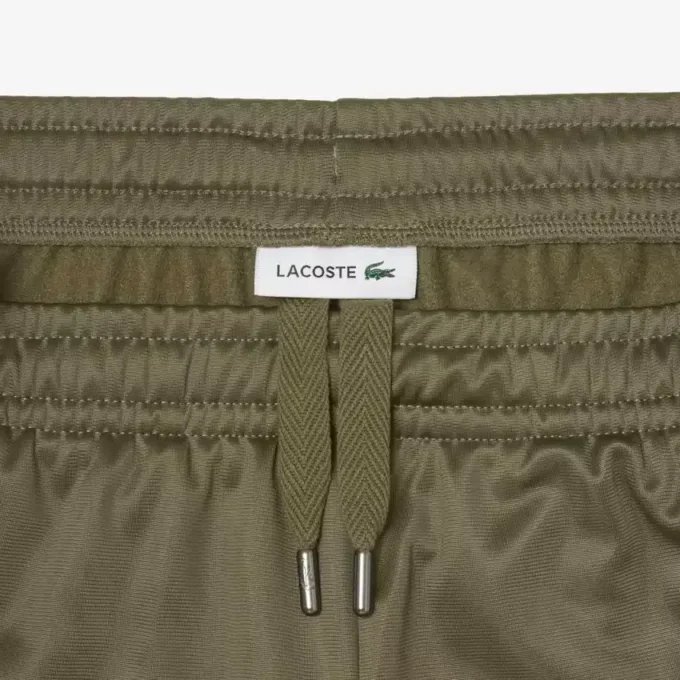 Satijnen jersey short met pointelle strepen voor dames