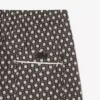 Shorts met print van katoenmix met relaxte pasvorm
