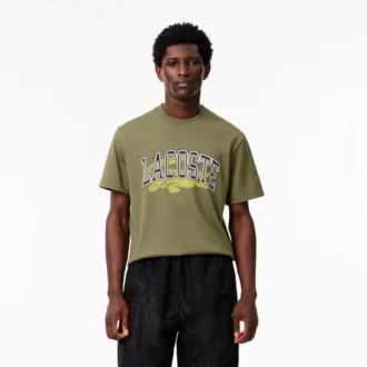 Signature T-shirt van katoen voor heren