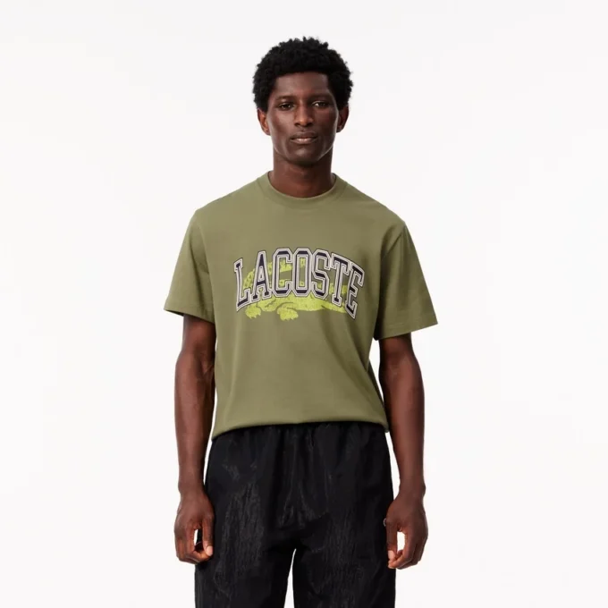 Signature T-shirt van katoen voor heren