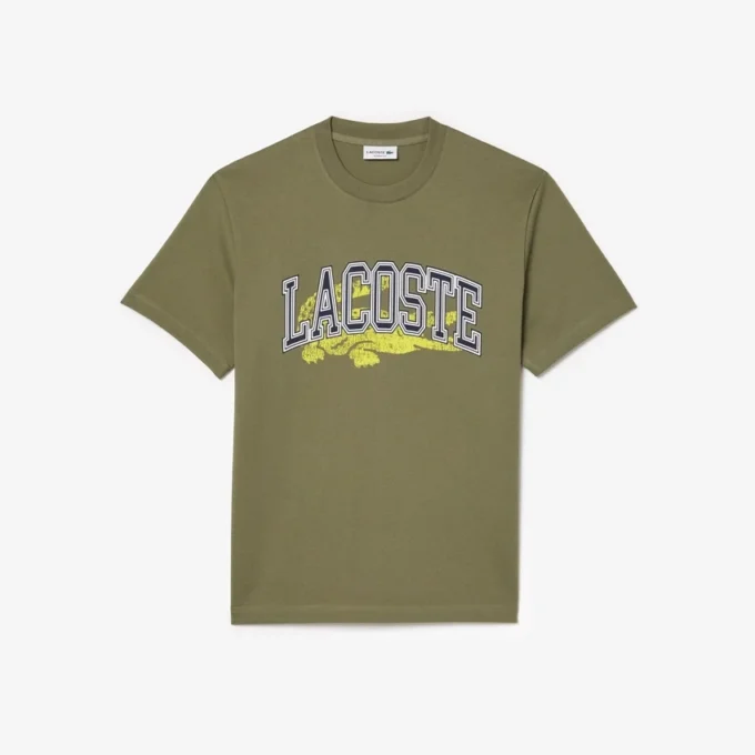 Signature T-shirt van katoen voor heren