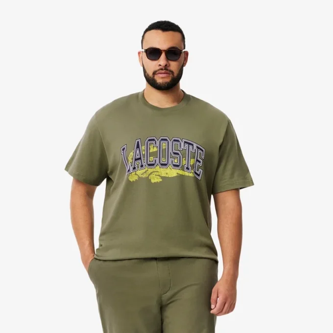 Signature T-shirt van katoen voor heren