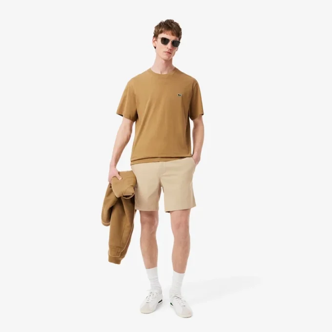Slim fit commuter-short voor heren